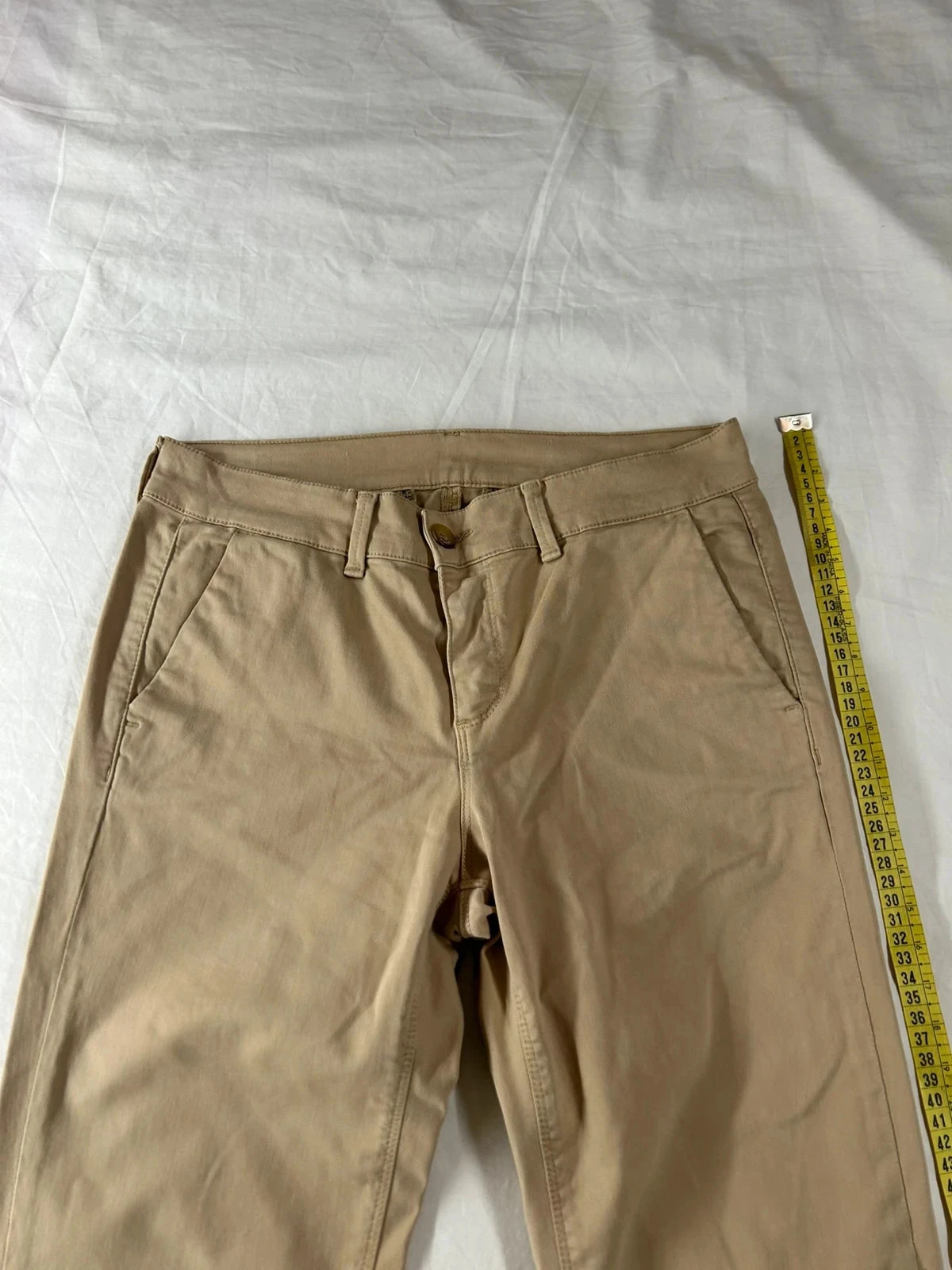 Vintage brown beige happy chino T28 us – photo 2